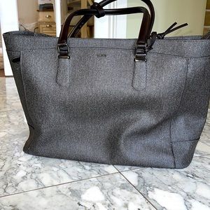 Large Tumi gray tote, only used a few times